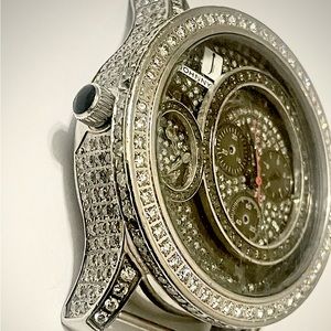 Johnny’s Custom Jewelry Diamond Watch ( Used Fair condition) Authentic